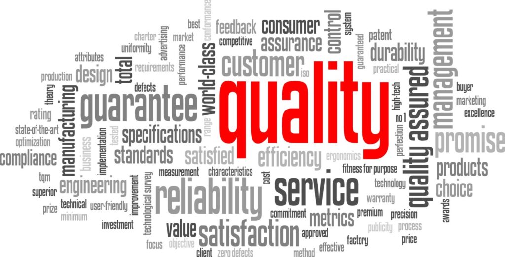 Quality Assurance and control